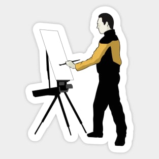 The Painter Sticker